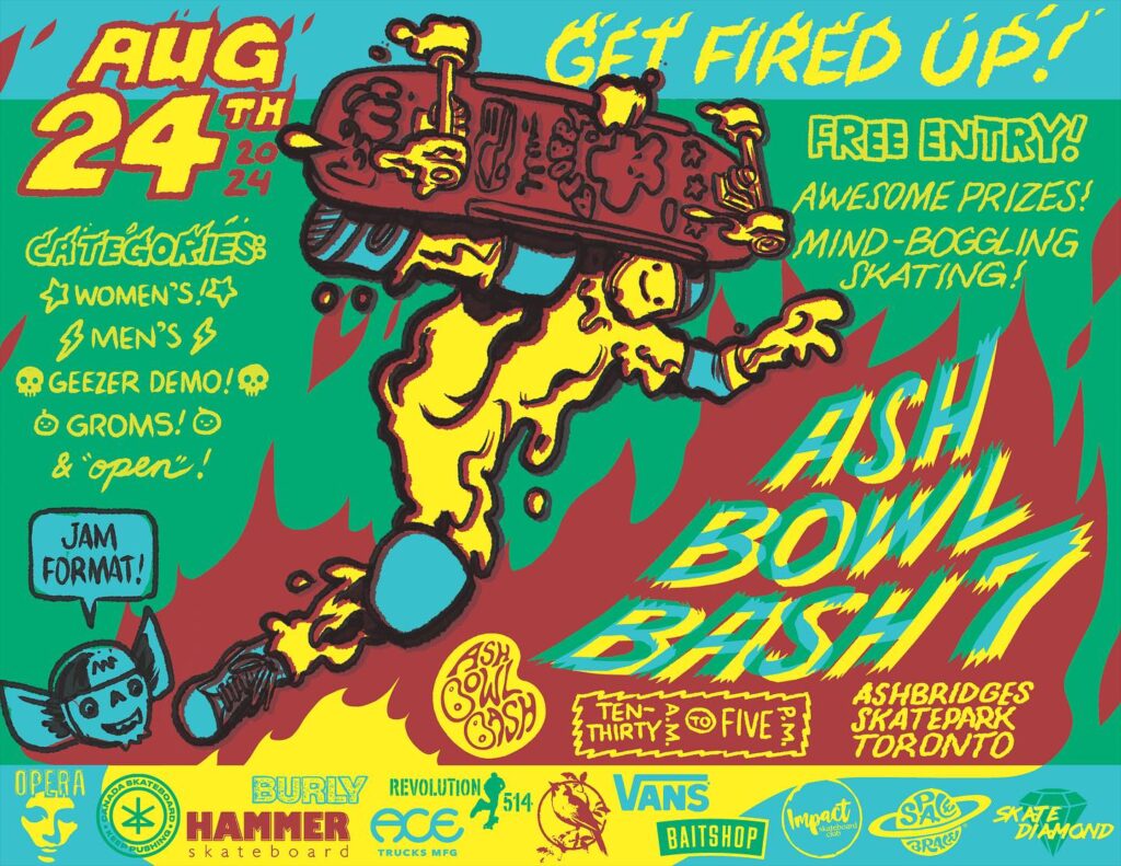 Ash Bowl Bash 2024 Flyer